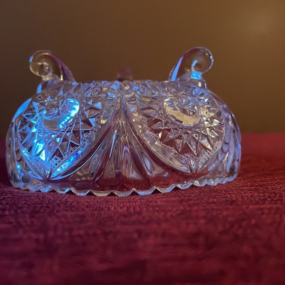 Dining Vintage Crystal Sugar Cube Holder Poshmark